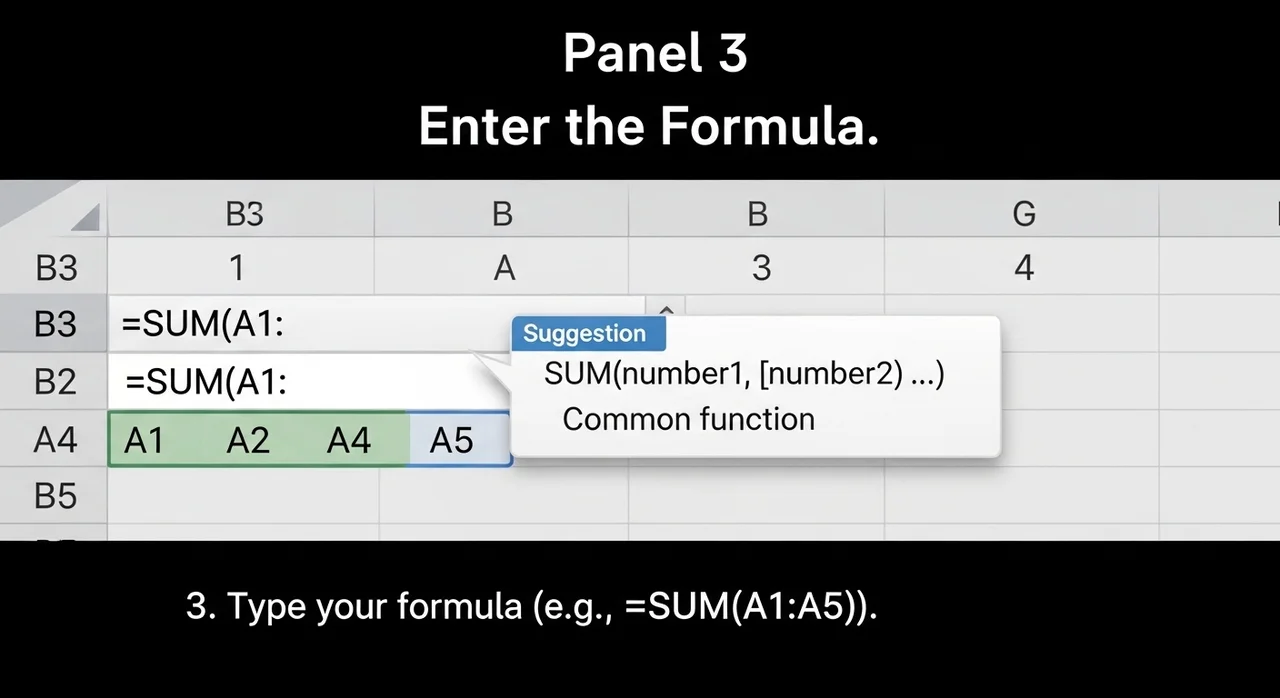 수식 작성을 위한 5단계 스텝 가이드