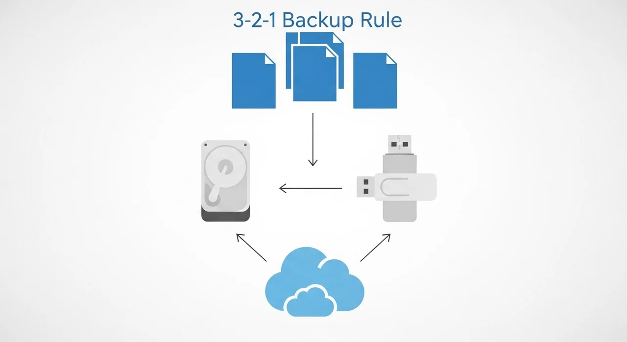 파일 백업의 핵심, 3-2-1 법칙이란 무엇인가?