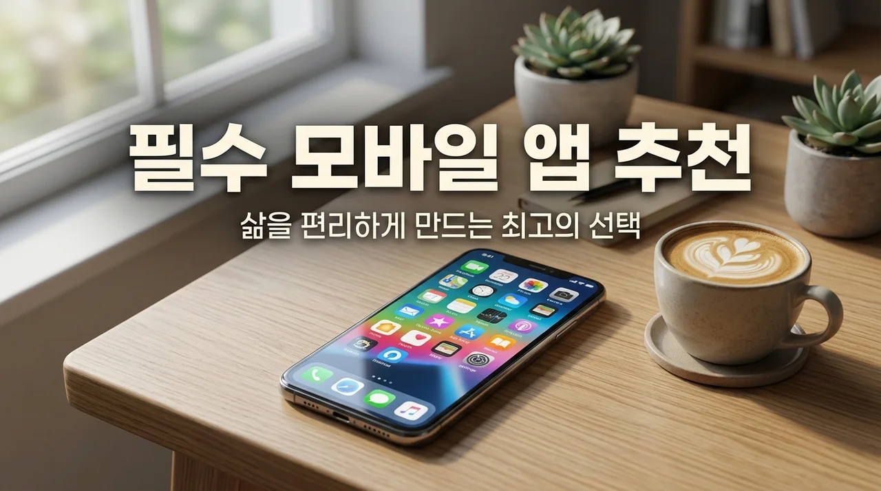 모바일 앱 추천: 일상과 업무의 효율을 높여주는 필수 앱 7가지 정리