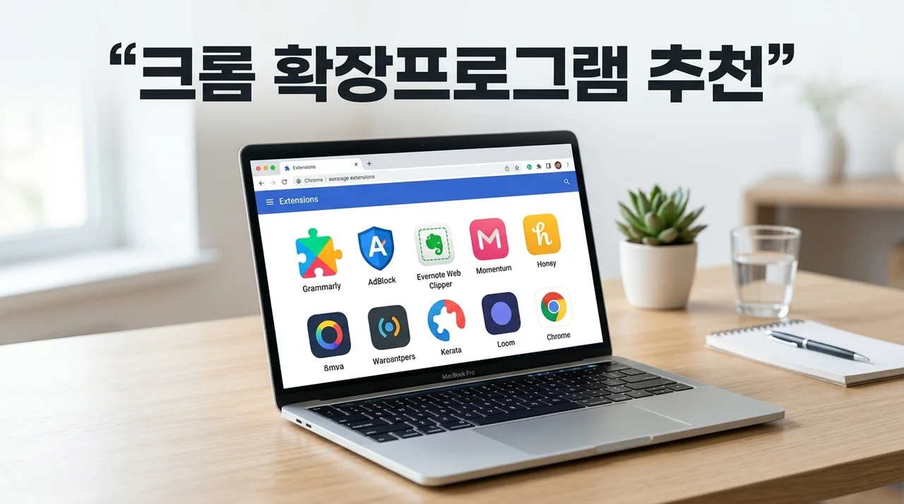 크롬 확장프로그램 추천 TOP 7: 업무 효율을 2배 높이는 필수 기능 정리
