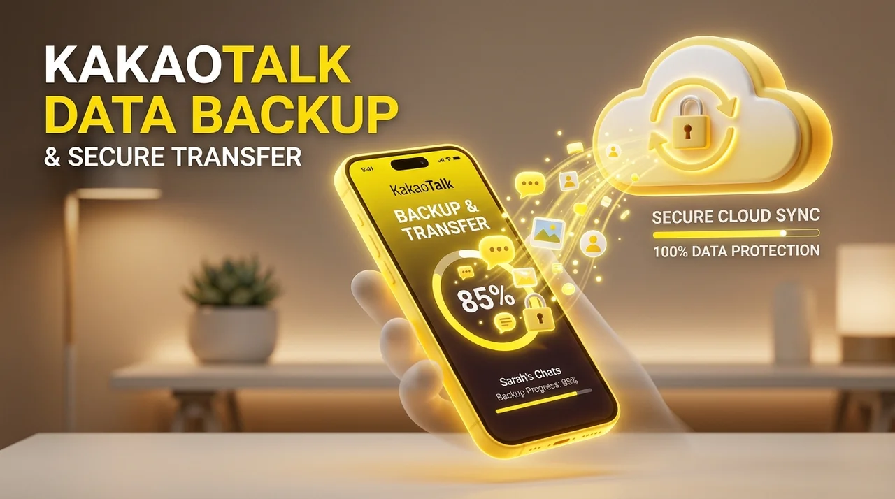 카카오톡 백업 방법 대화 내용 안전하게 옮기는 방법 정리