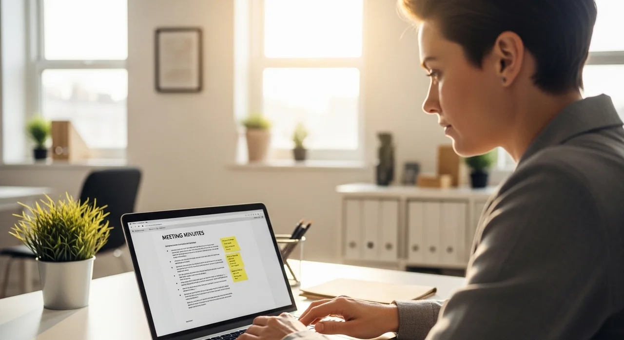 회의 종료 후 더 중요한 후속 관리