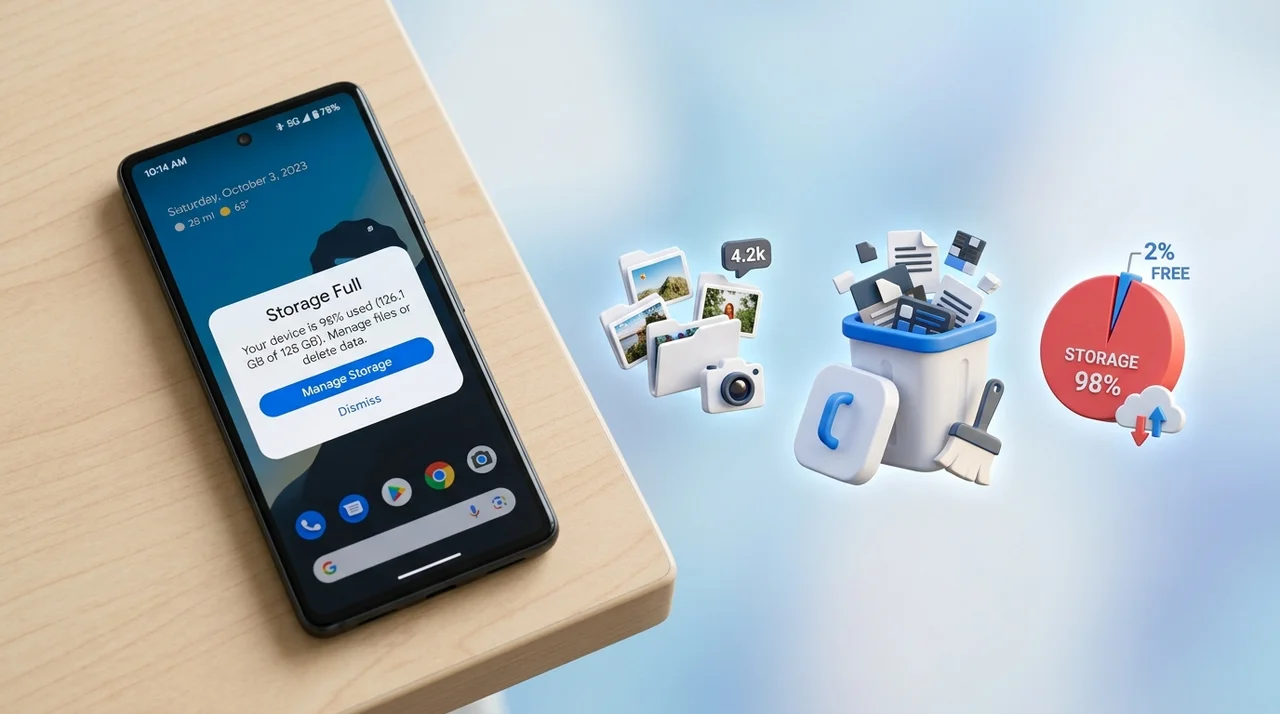 메신저 앱 용량 줄이는 방법: 사진 파일 관리 및 캐시 정리 팁