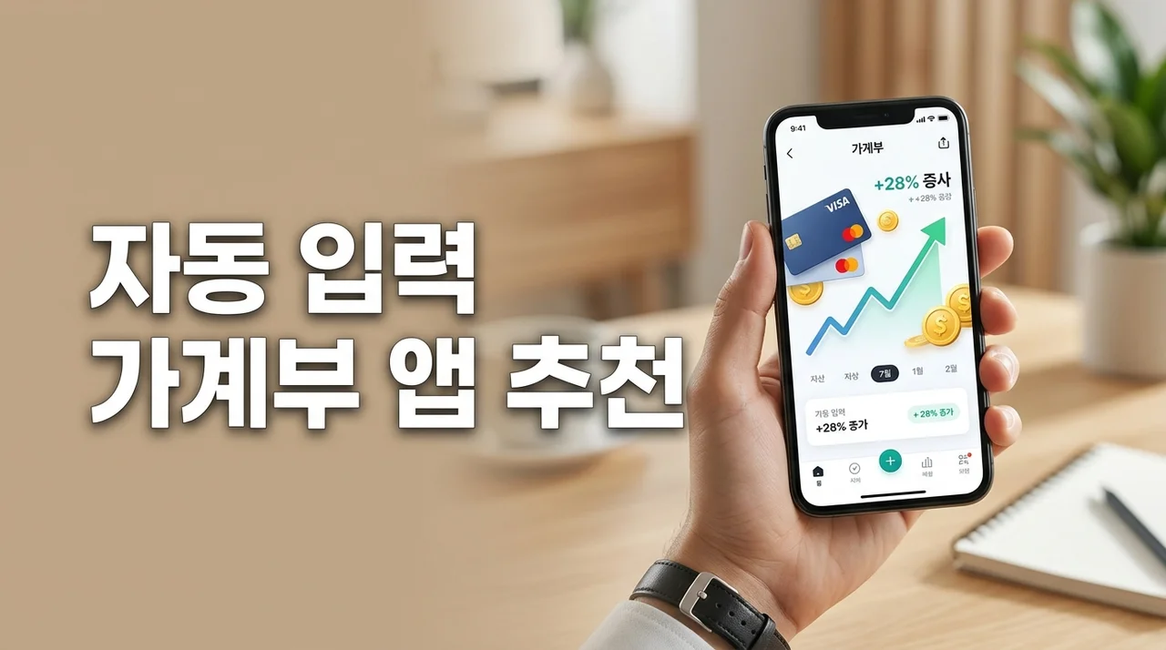 가계부 앱 추천 자동 입력 기능이 편한 앱 BEST 3 비교 가이드