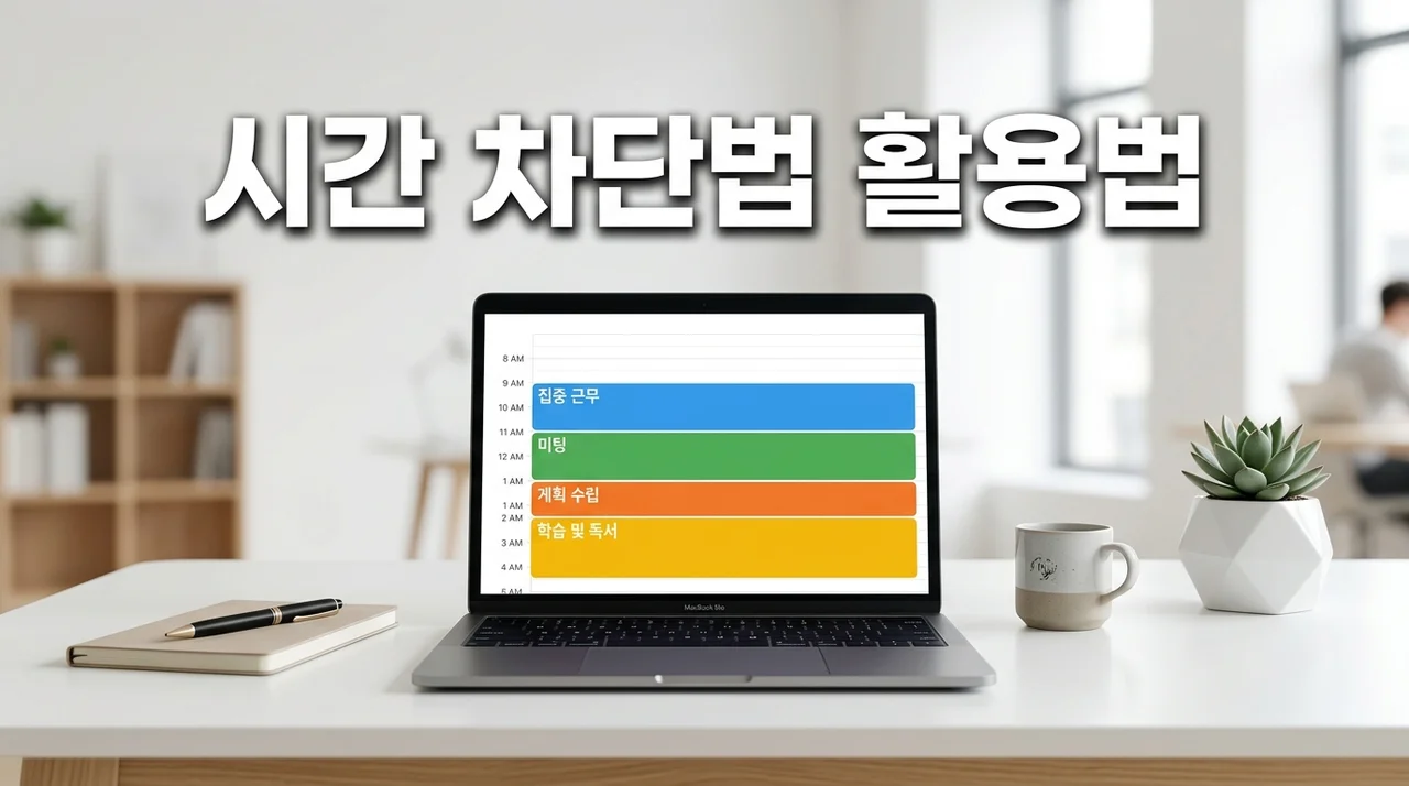 시간 차단법 활용법: 일정 관리 생산성을 높이는 핵심 전략과 도구 가이드