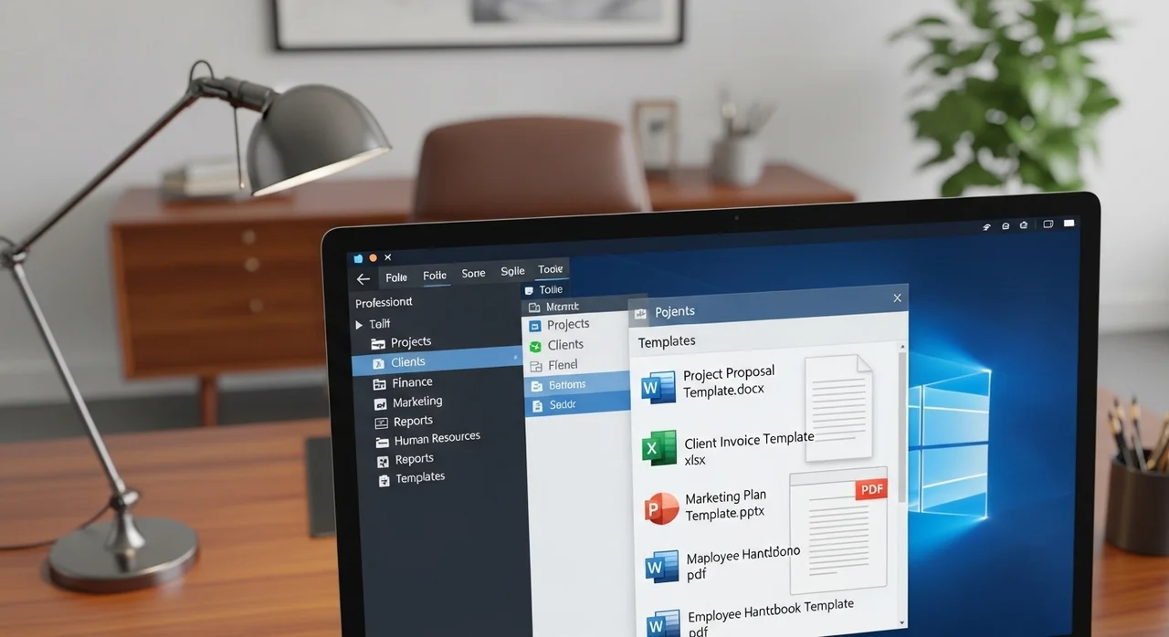 업무용 템플릿 제작의 핵심과 문서 정리의 기준