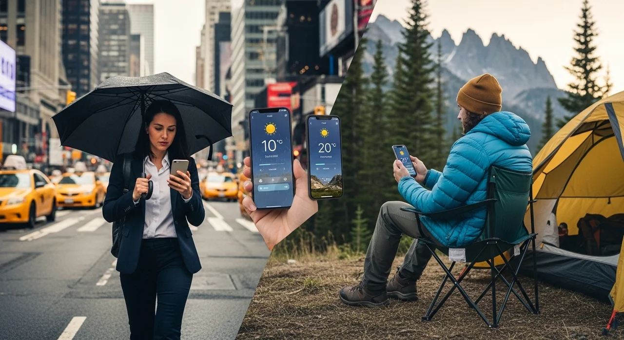 상황별 추천 날씨 앱 가이드