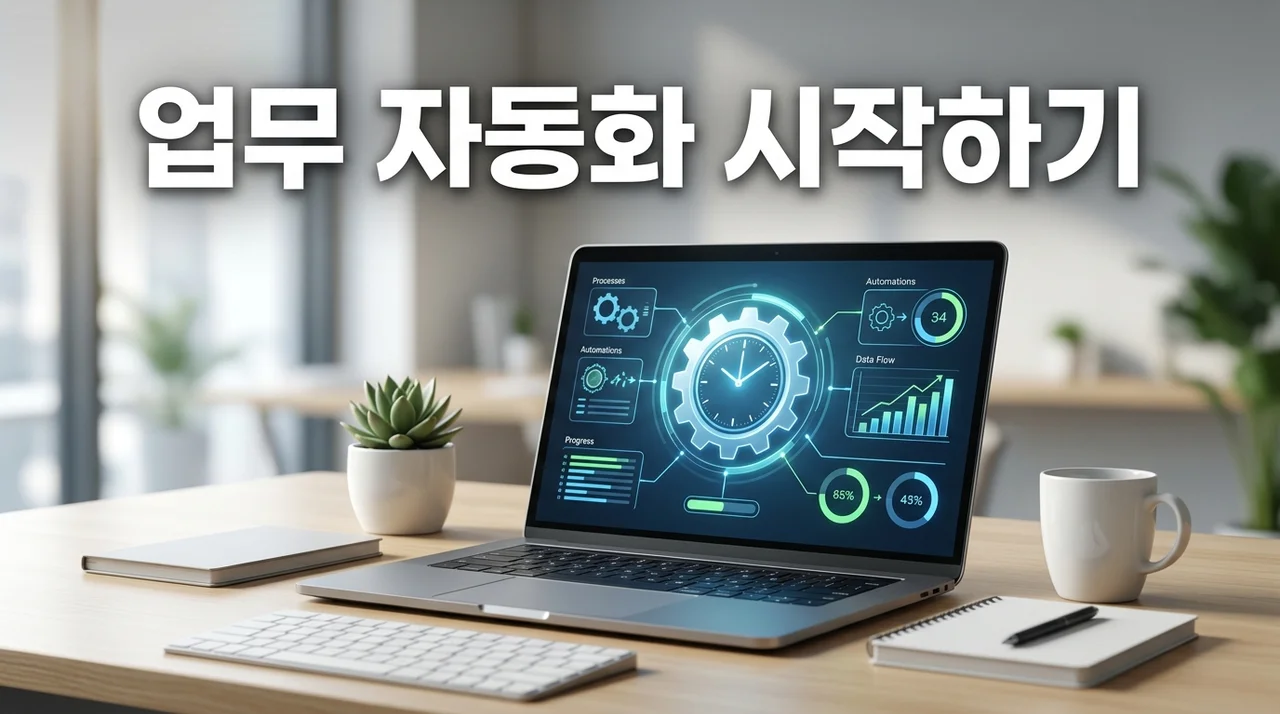 업무 자동화 시작하는 법: 반복 작업을 줄이는 실전 가이드