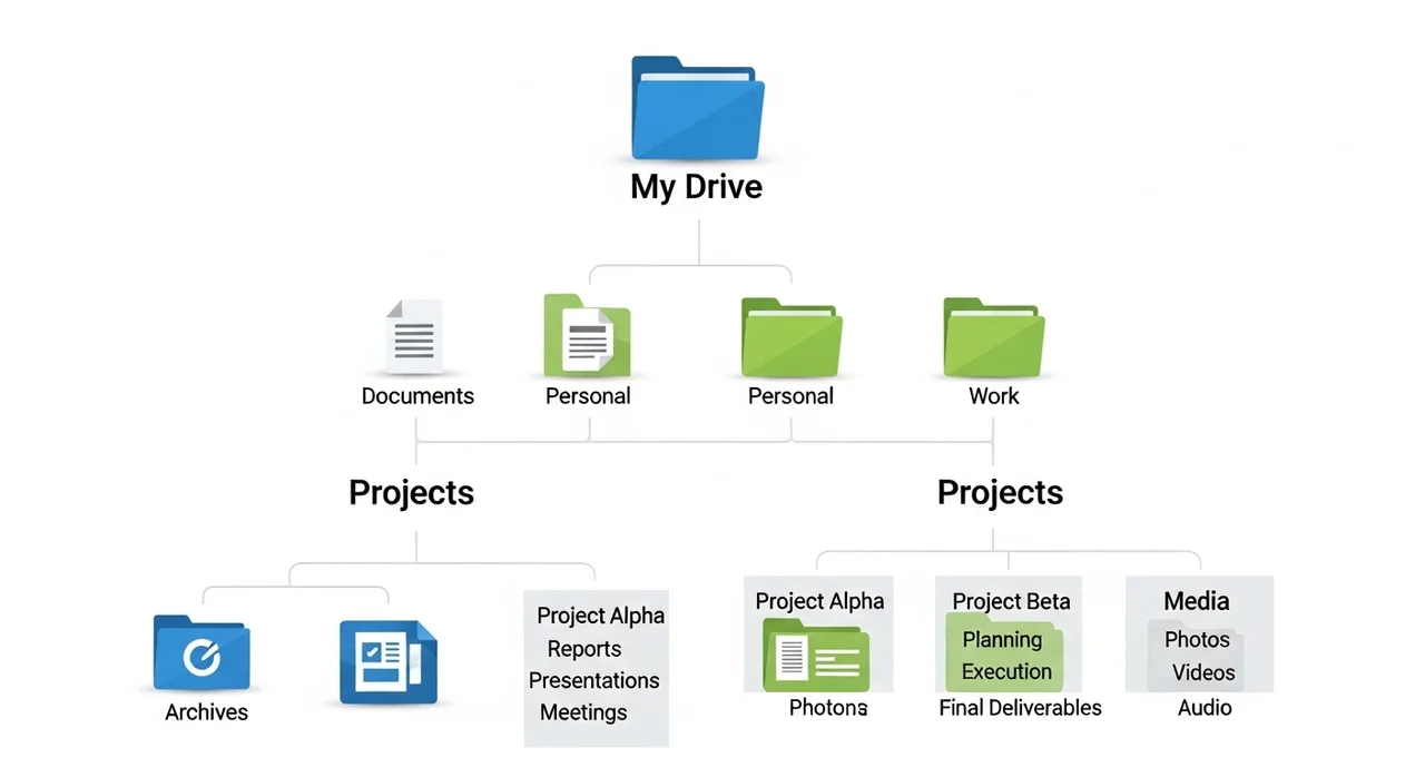 실무에 바로 적용하는 4단계 폴더 계층 설계법
