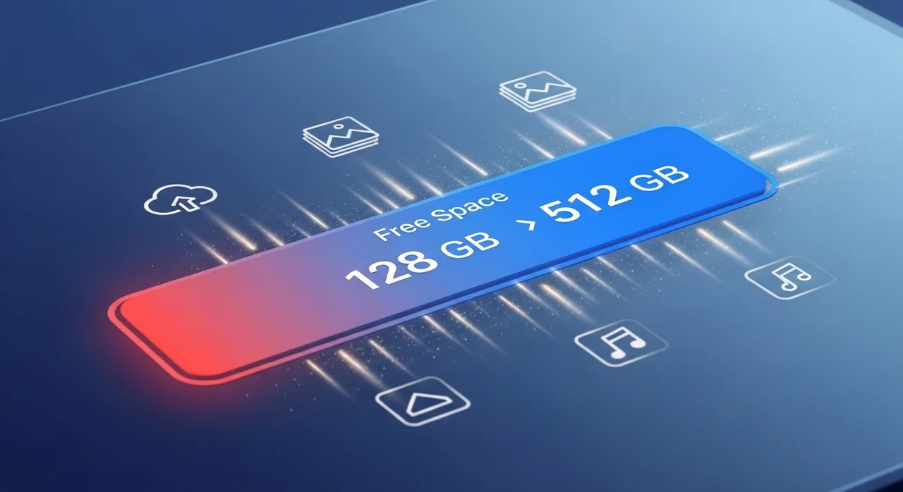 기기 저장 공간을 즉시 늘리는 방법