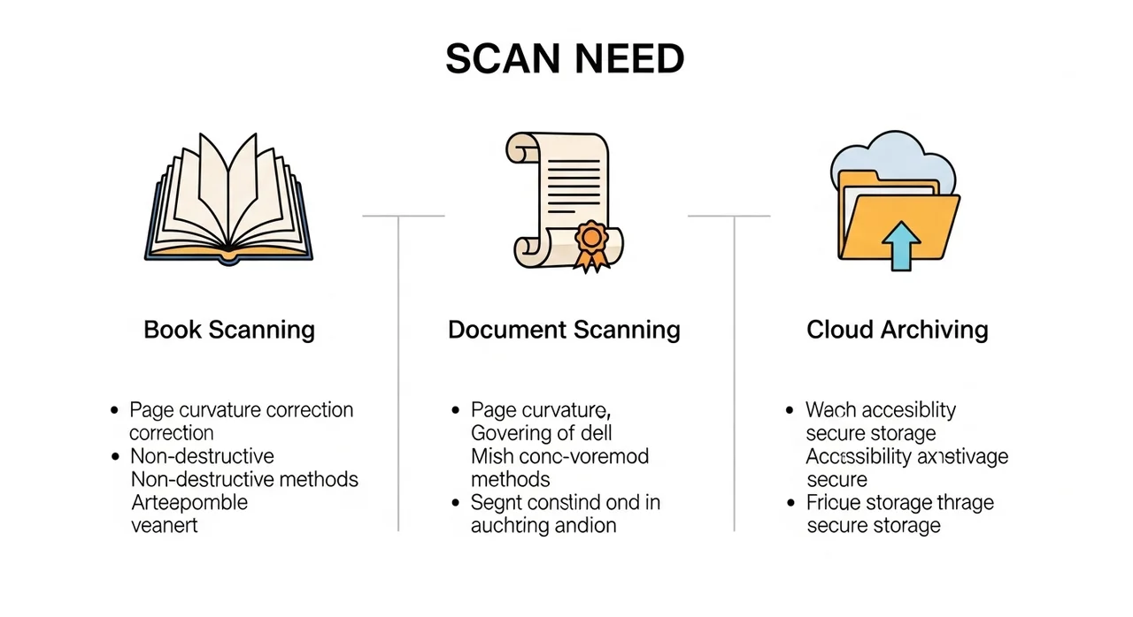 주요 스캐너 앱 3종 상세 기능 비교