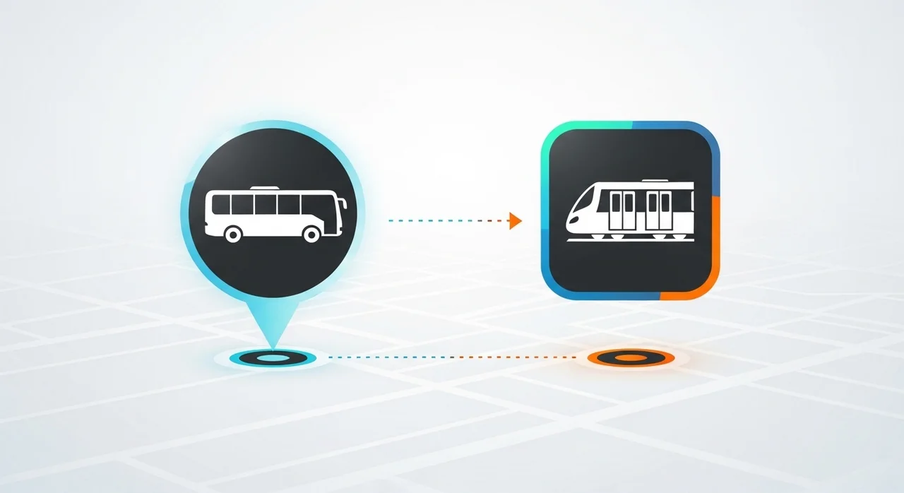 대중교통 및 길찾기 기능 상세 비교