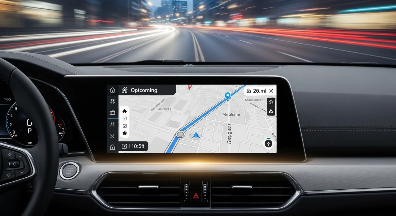 운전자를 위한 내비게이션 기능과 장소 검색 서비스