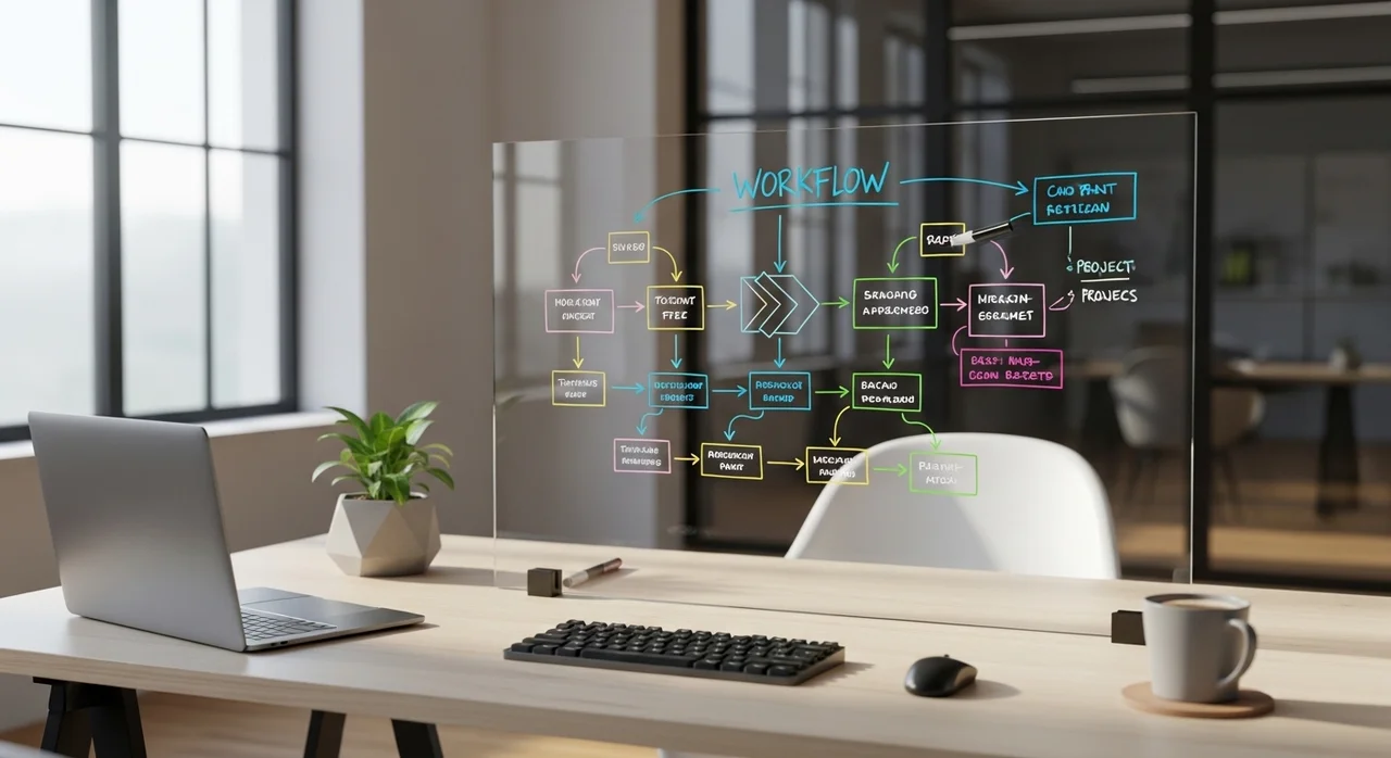 업무 흐름 정리의 핵심: 보이지 않는 시간을 시각화하는 법