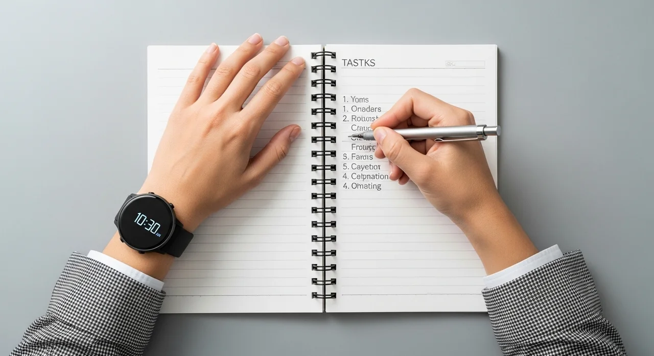 1단계: 현재 업무의 모든 과정을 투명하게 나열하기