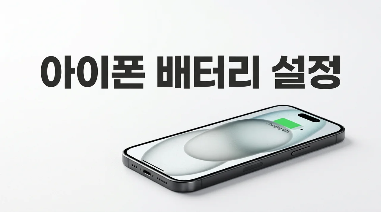 아이폰 배터리 빨리 닳을 때 확인해야 할 필수 설정 7가지 완벽 정리