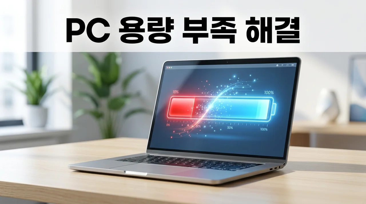 PC 저장공간 부족할 때 대용량 파일 찾는 쉬운 방법 3가지