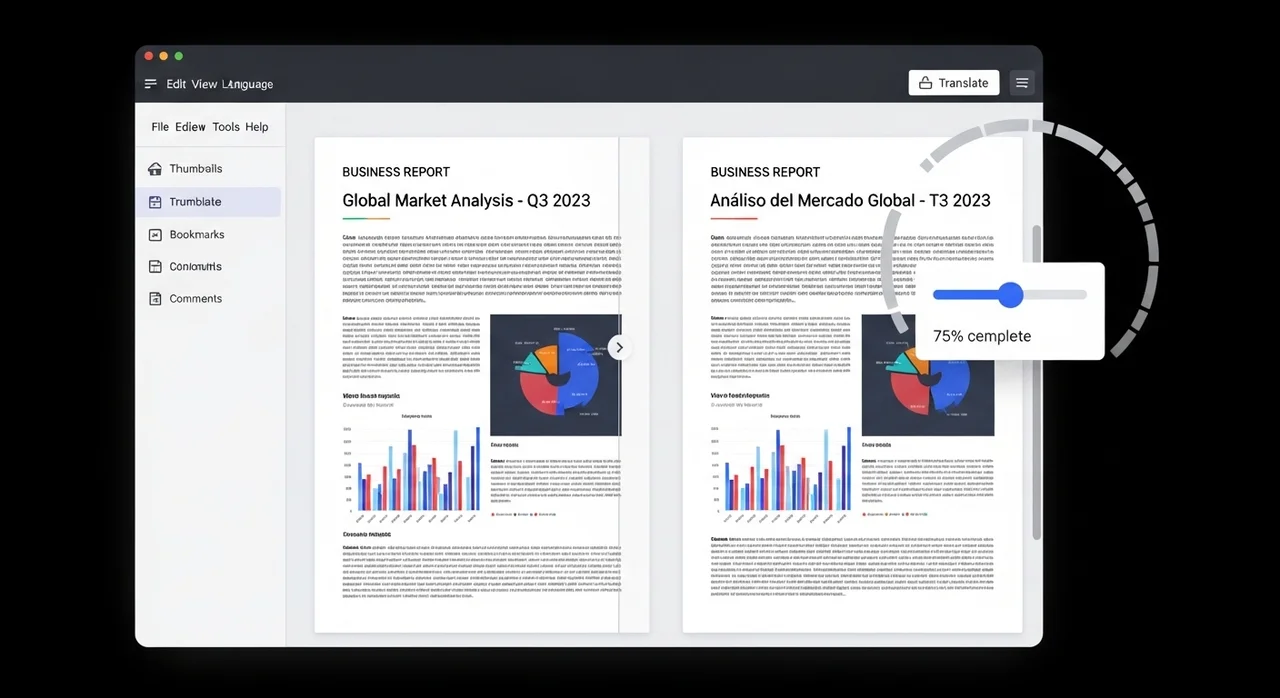 직장인의 필수템, 알PDF로 실시간 문서 번역하기