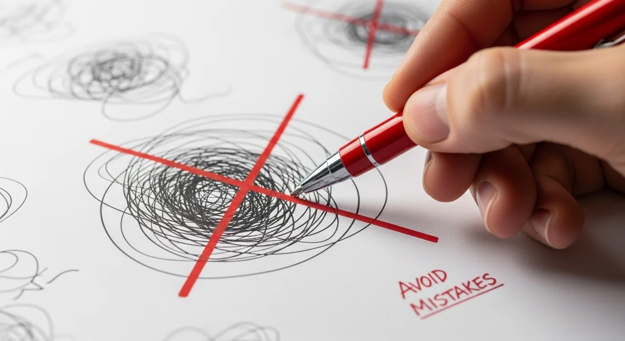 작성 시 흔히 저지르는 실수와 주의사항