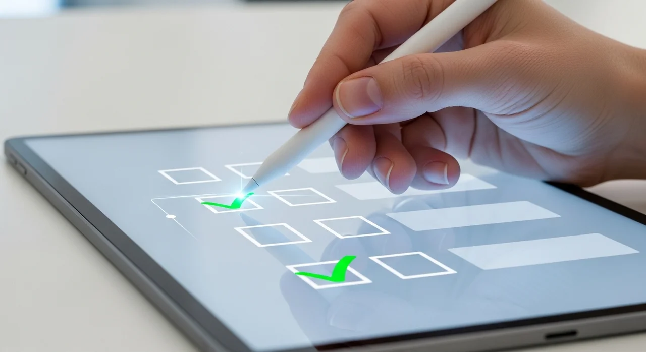 최종 점검을 위한 회의록 체크리스트