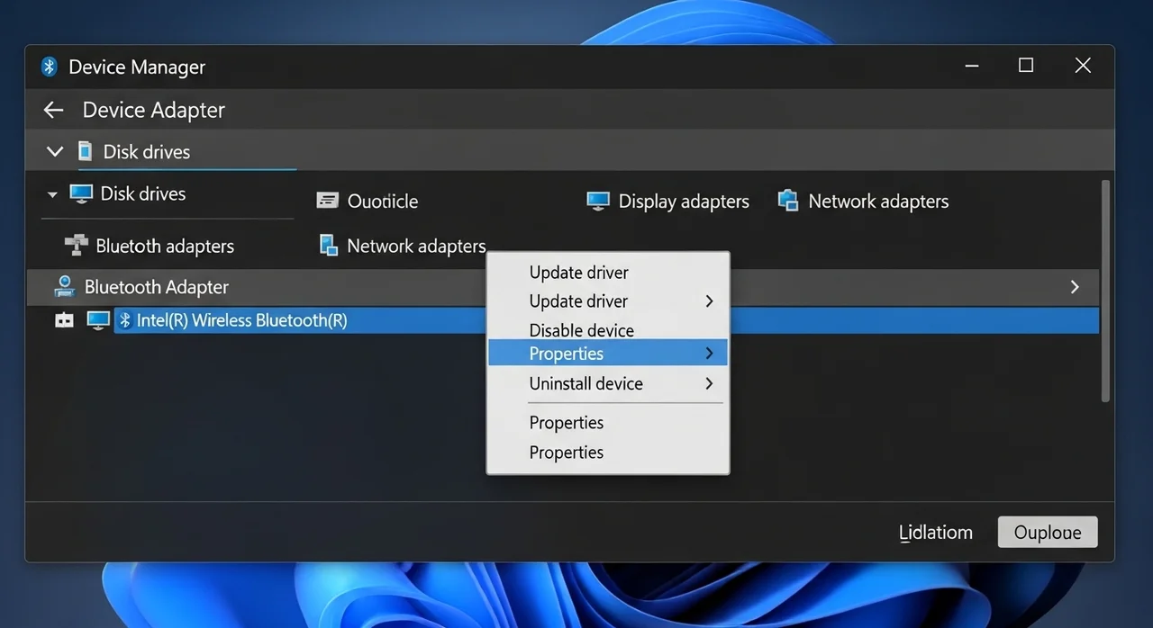 PC(윈도우)에서 블루투스 장치를 찾을 수 없을 때 조치법