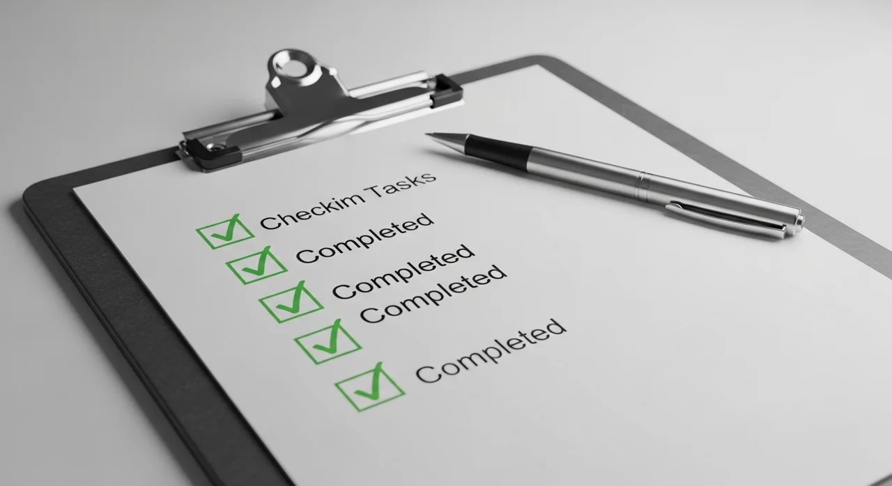 지속 가능한 관리를 위한 체크리스트