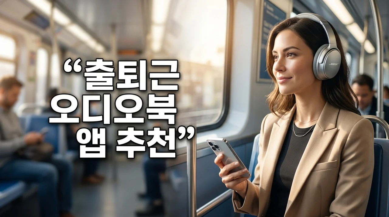 출퇴근 시간 활용 오디오북 앱 추천 및 비교 가이드 2026