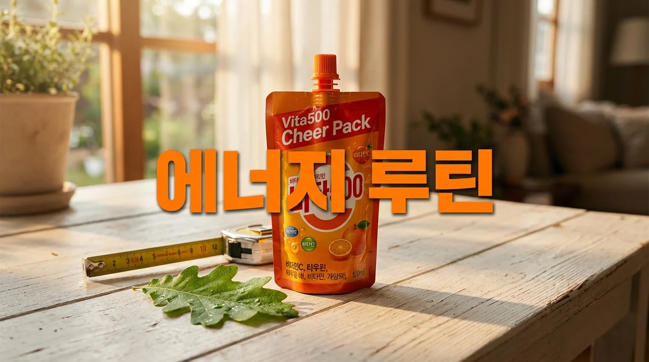 비타500 치어팩 2주 활용 루틴, 다이어트 중 마셔도 될까? 솔직 후기
