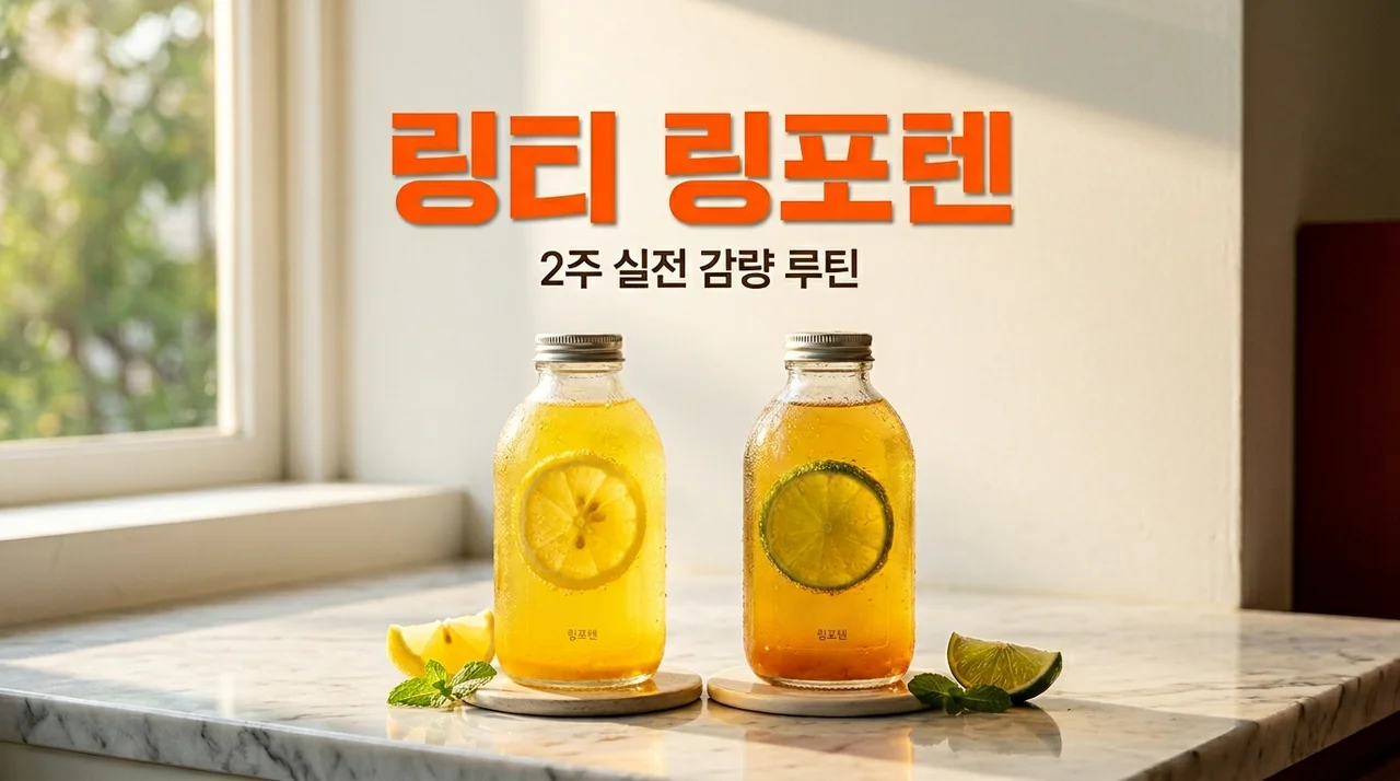 링티링포텐 내돈내산 비교 후기 | 2주 감량 성공하는 실전 루틴