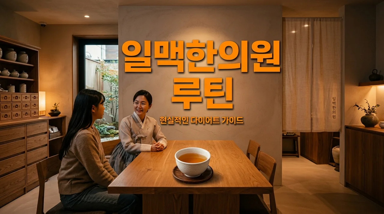 일맥한의원 강남 다이어트 후기 | 3번 실패 후 찾은 현실 루틴