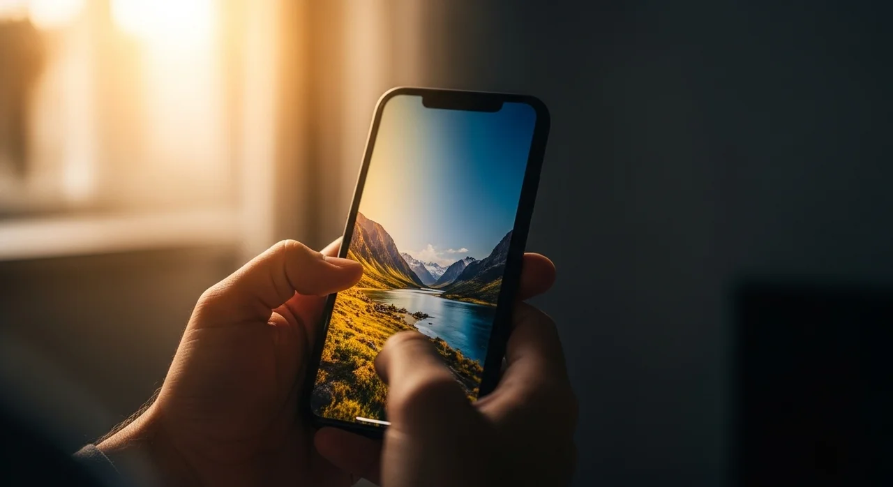 스마트폰 자동 밝기, 켜는 것이 효율적일까요?