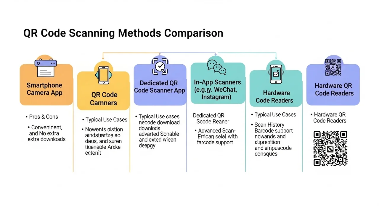 검증된 무료 QR코드 스캔 앱 TOP 3 비교