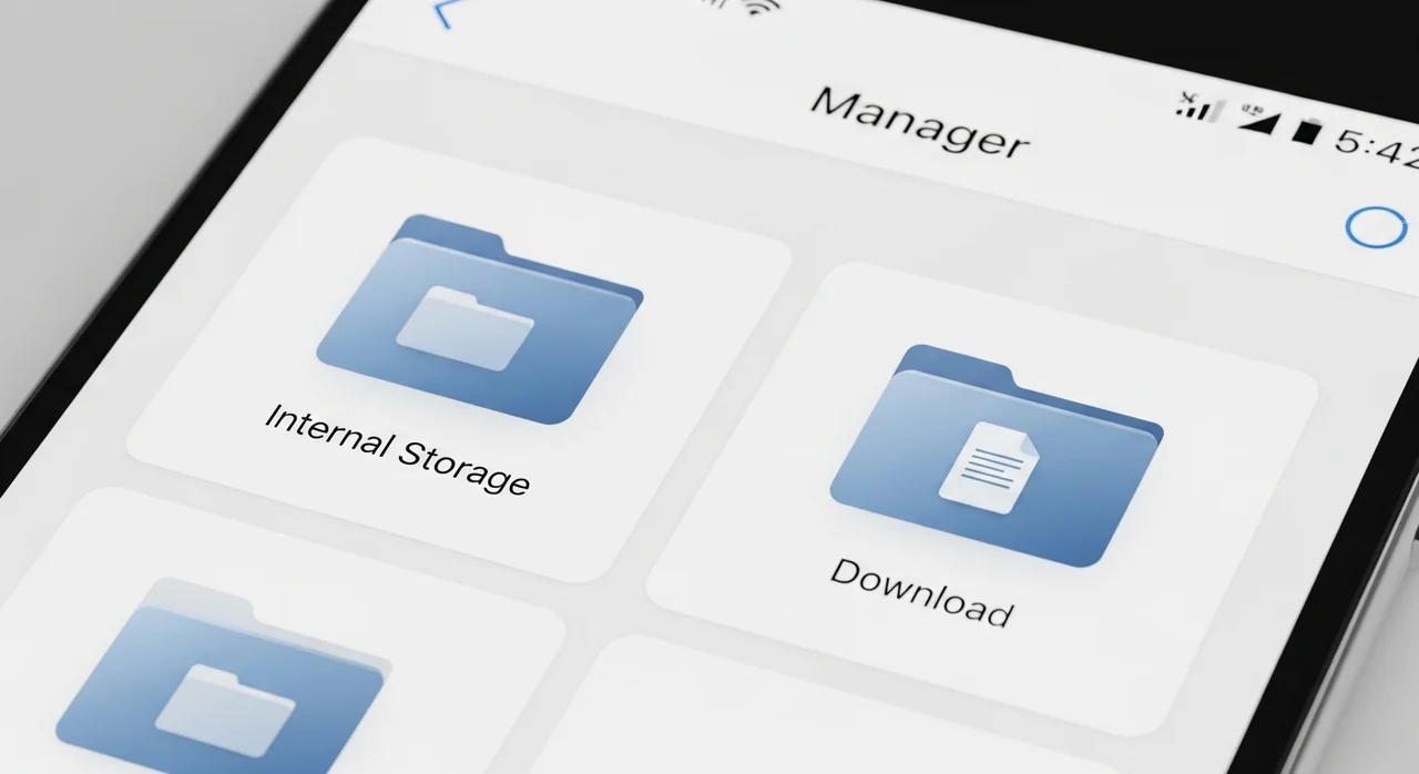 내 파일은 어디에? 안드로이드 다운로드 폴더 경로 찾기