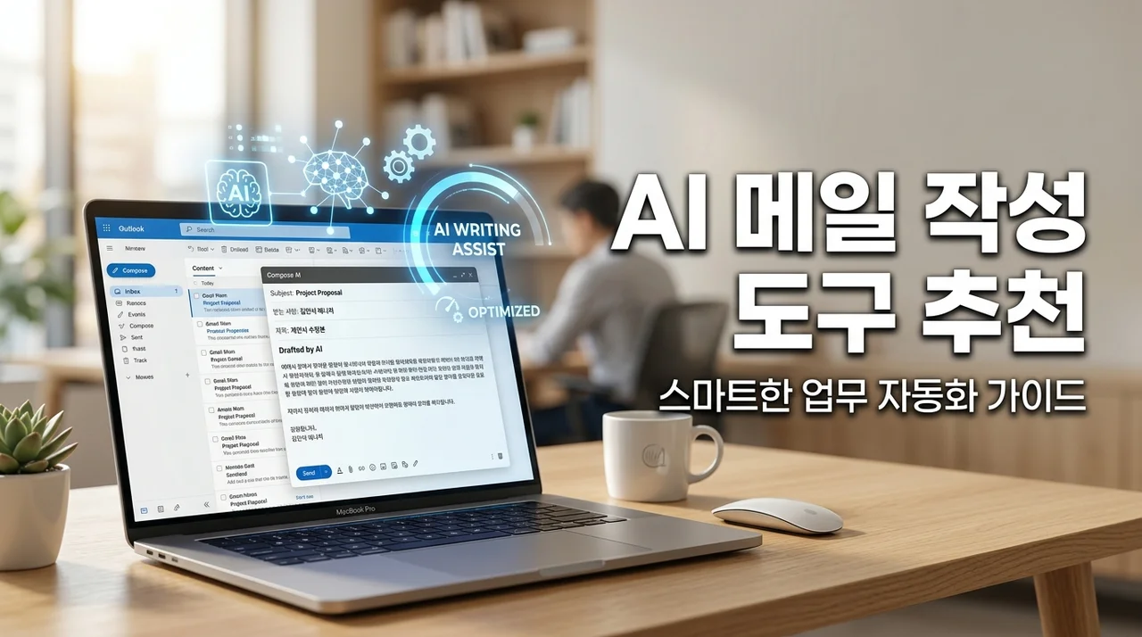 AI 이메일 작성 도구 추천! 업무 메일 작성 시간을 줄이는 방법