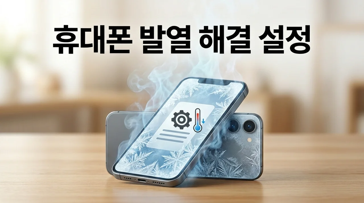 휴대폰 발열 심할 때 성능보다 먼저 확인할 필수 설정 5가지