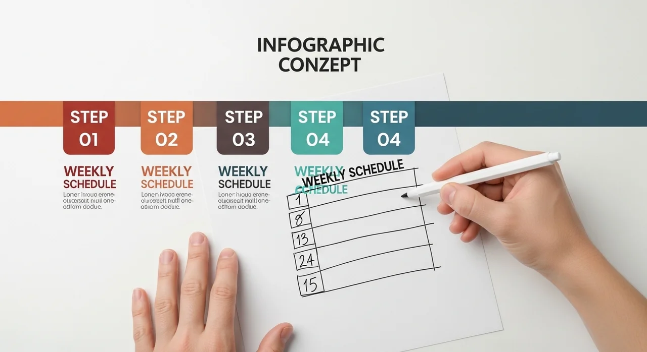 실제로 작동하는 주간 계획표 작성 5단계