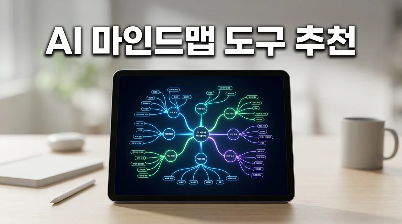 AI 마인드맵 도구 추천 및 아이디어 정리 기능 완벽 비교 가이드