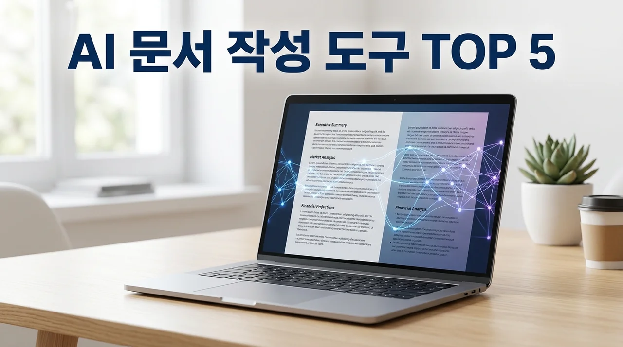 AI 문서 작성 도구 추천 | 보고서 초안 만들 때 편한 툴 5가지 비교
