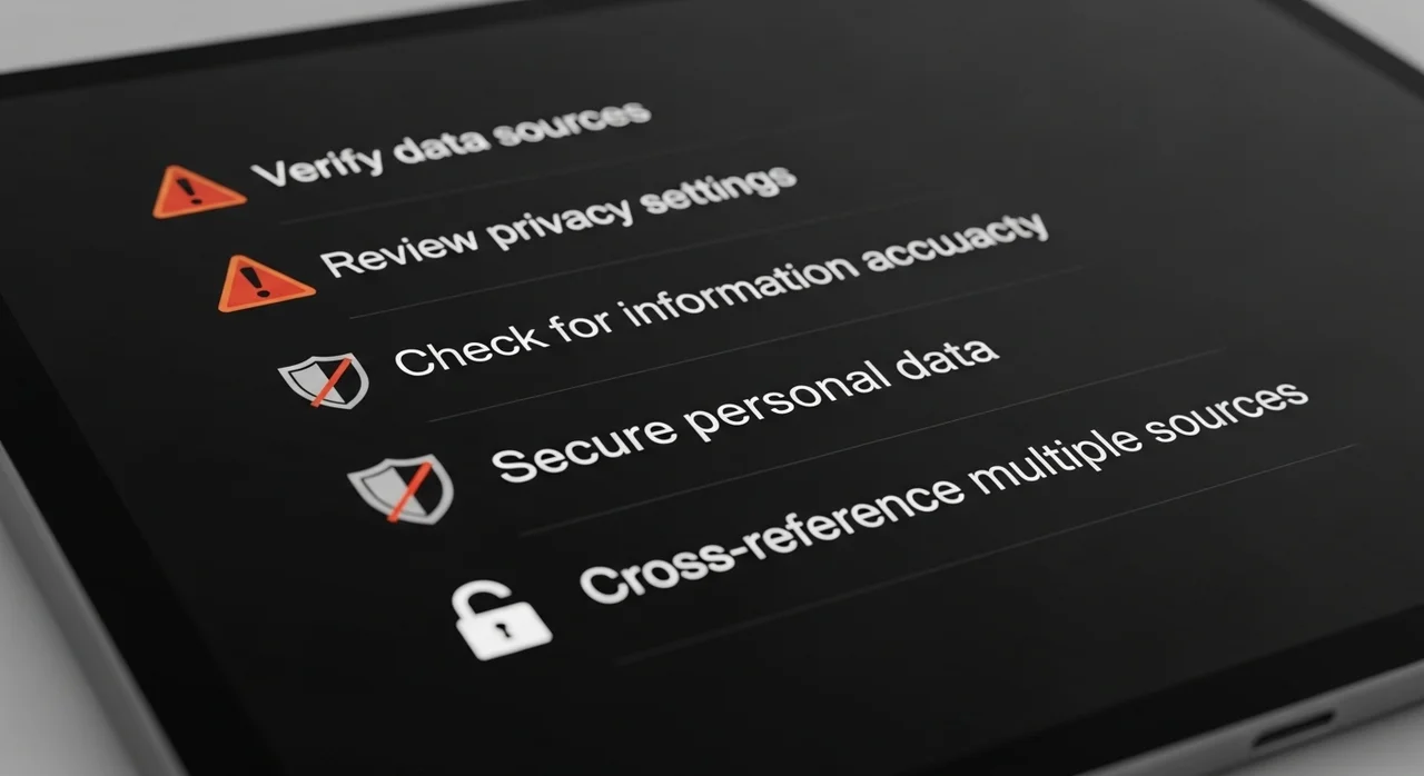 보고서 작성 시 AI 활용 주의사항 및 체크리스트