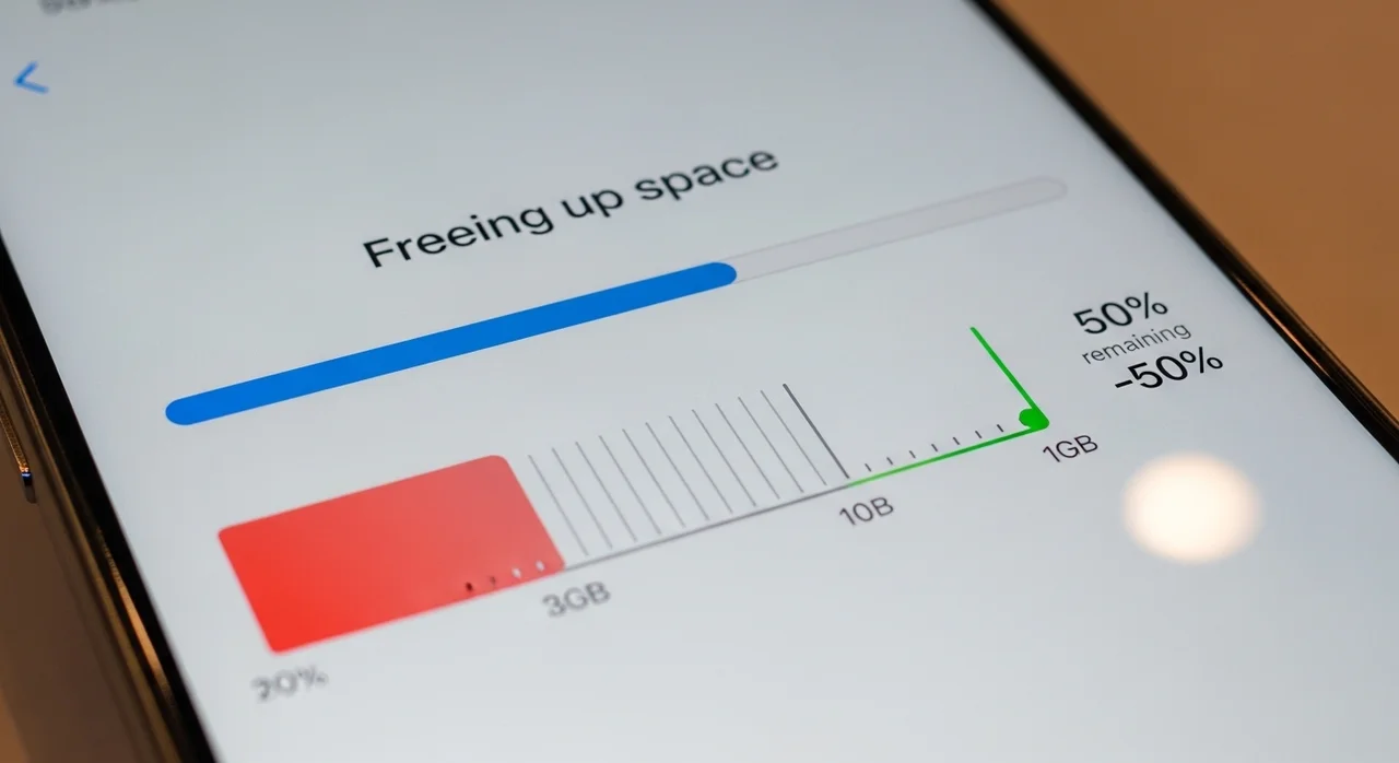 기기 저장 공간을 즉시 확보하는 방법