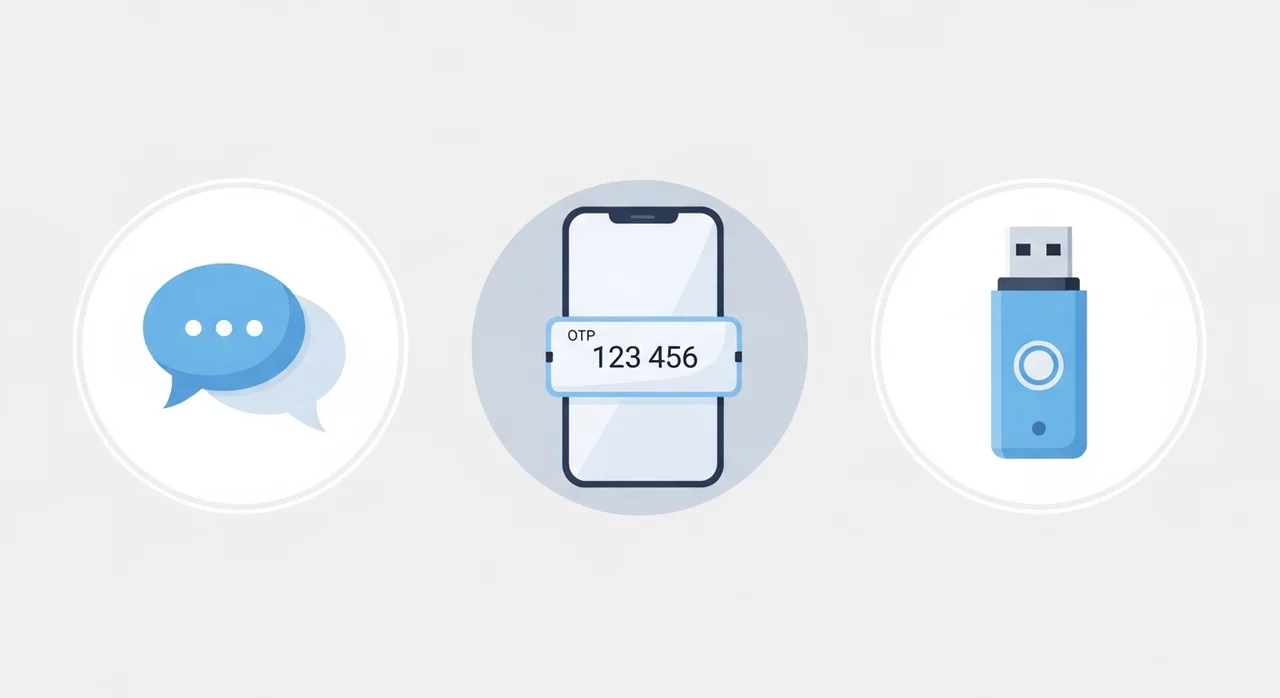 나에게 맞는 이중 인증 수단 선택하기