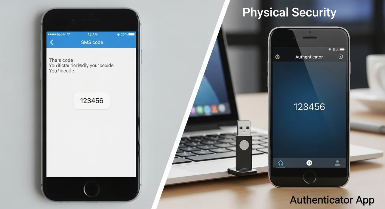 보안 방식 비교: 편의성 vs 강력한 보안