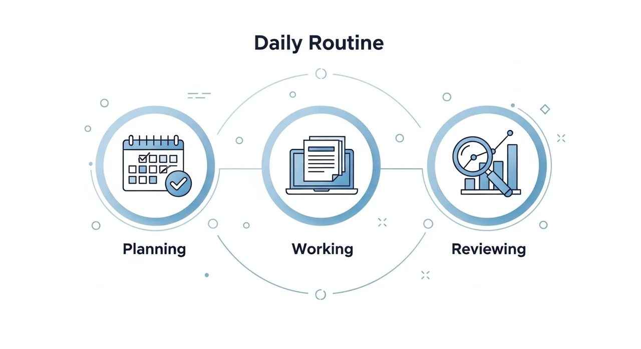 실수를 줄이는 3단계 업무 루틴 가이드