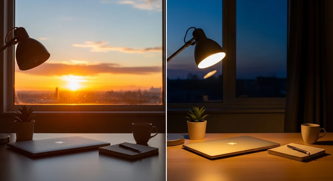 아침 루틴 vs 저녁 루틴: 하루 정리 비교