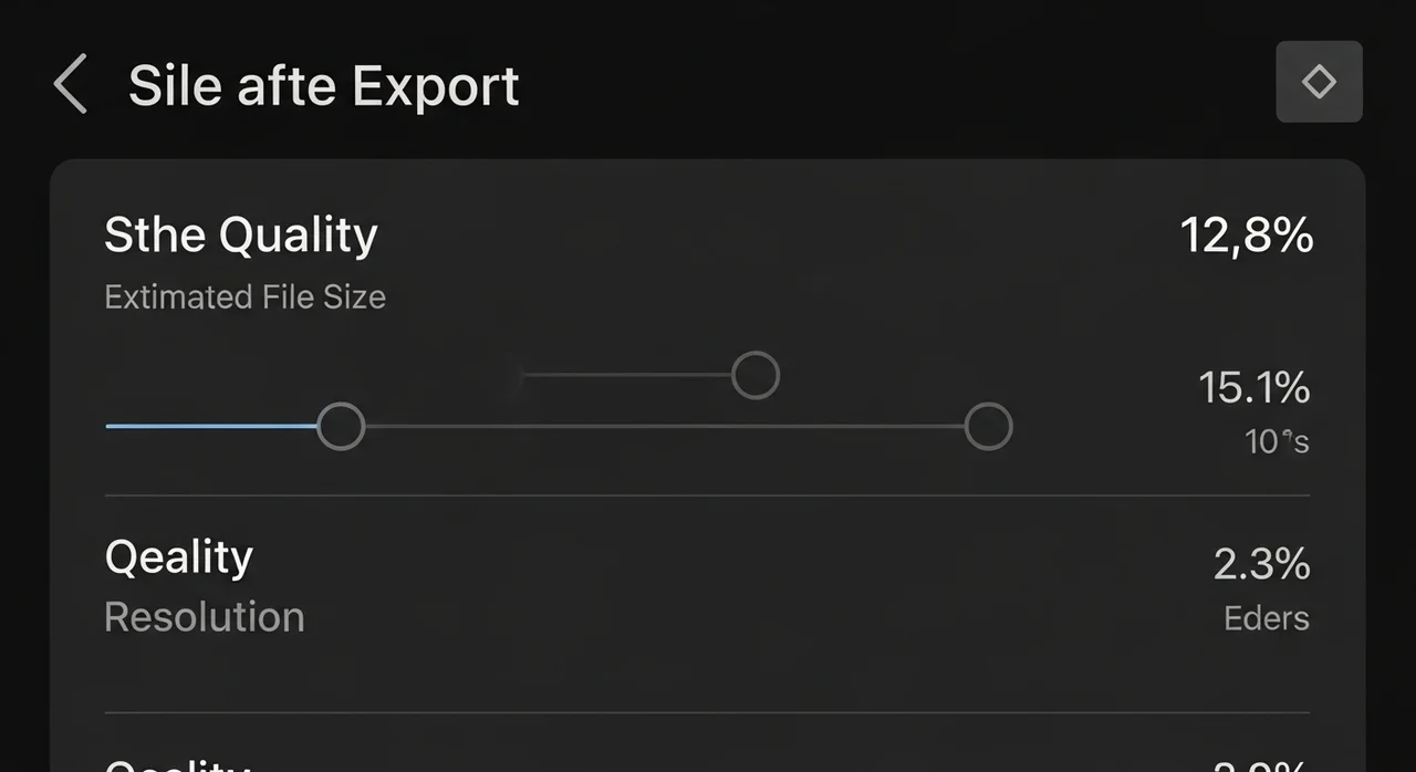 고화질 저장을 위한 필수 체크리스트