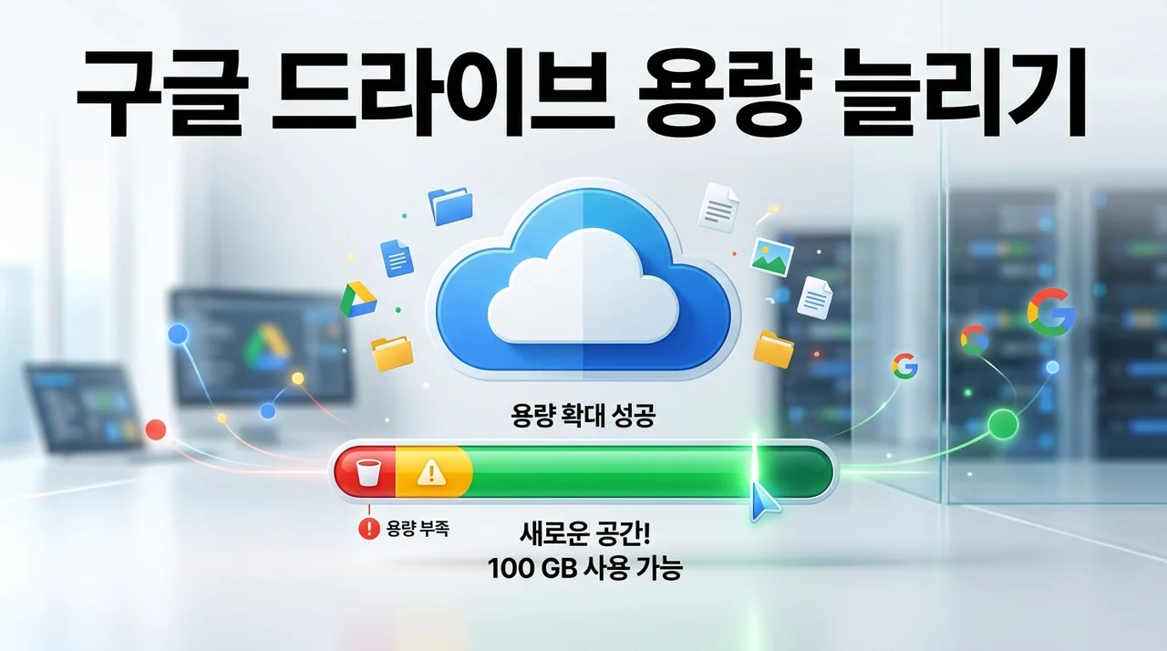 구글 드라이브 용량 늘리는 법 | 무료로 해결하는 방법 3가지