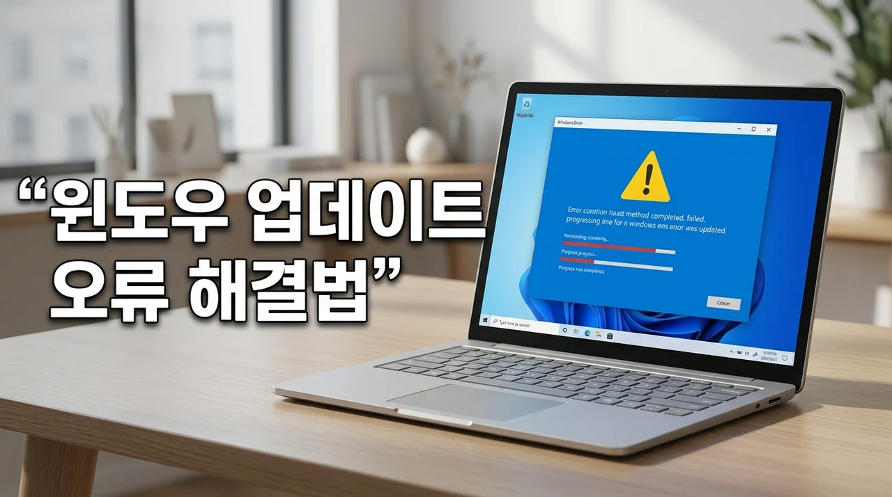 윈도우 업데이트 오류 해결 방법 | 코드별 완벽 대처 가이드
