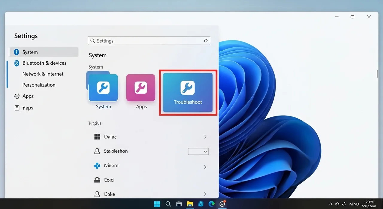 1단계: 윈도우 내장 '문제 해결사' 실행하기