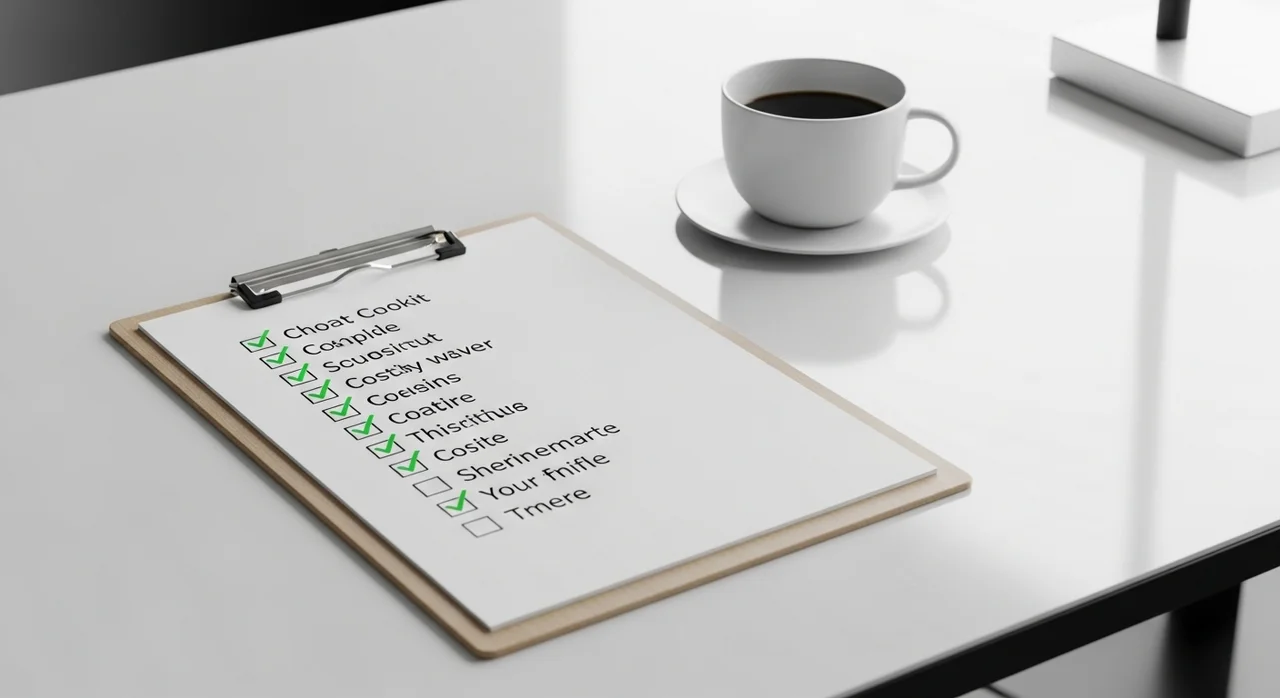 성공적인 메모를 위한 최종 체크리스트