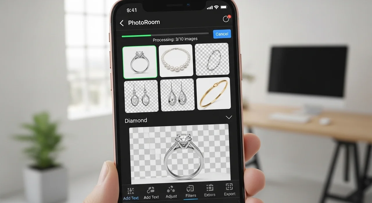 포토룸(Photoroom): 쇼핑몰 작업의 끝판왕